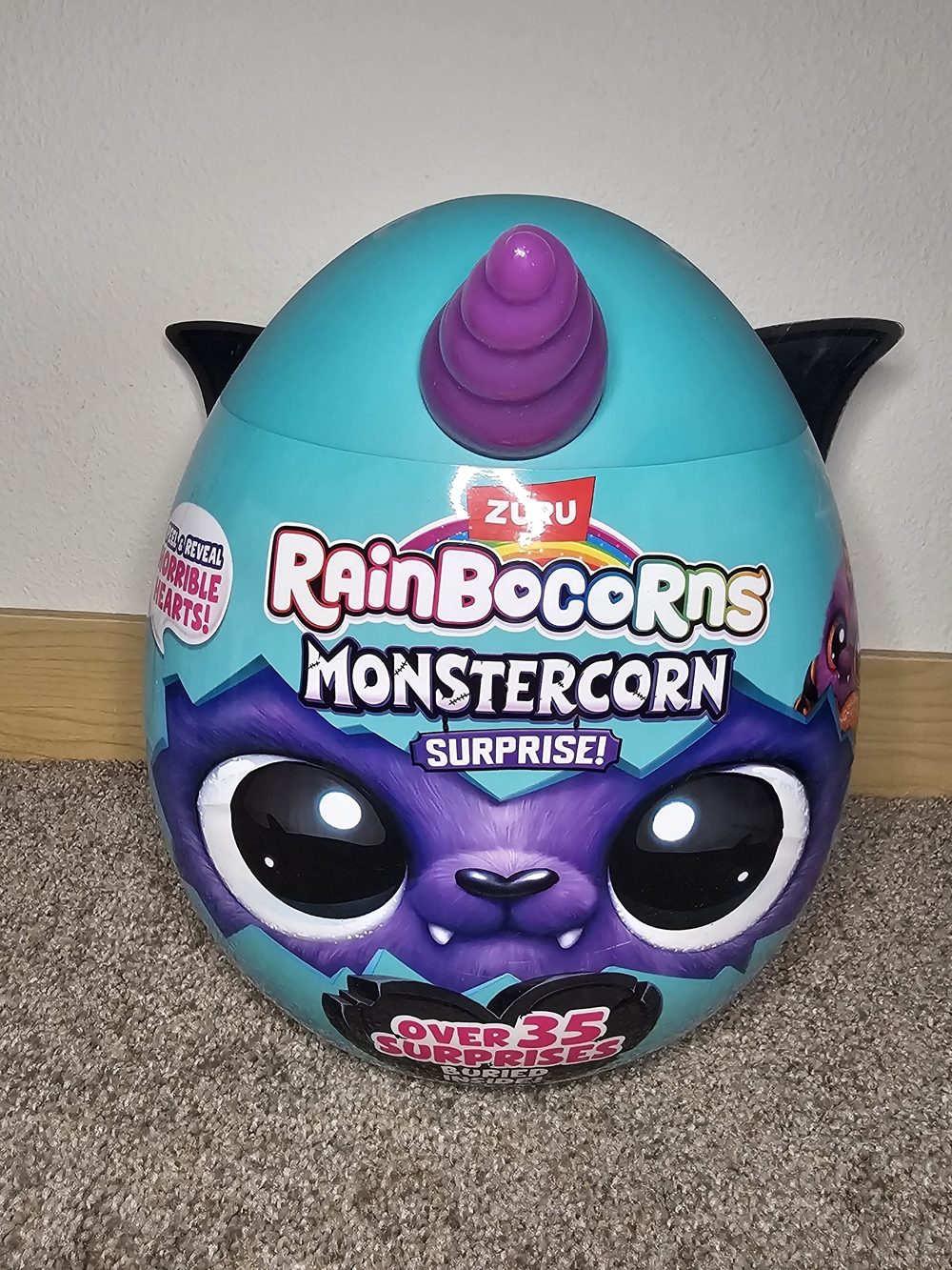 Rainbocorns Monstercorn Surprise Toy - Purple & Teal